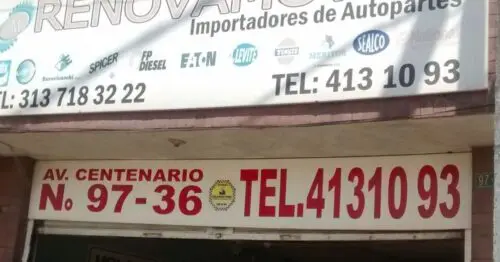 RENOVAMOTOR AVENIDA CENTENARIO 97 CON 36 RENOVAMOTOR AVENIDA CENTENARIO 97 CON 36
